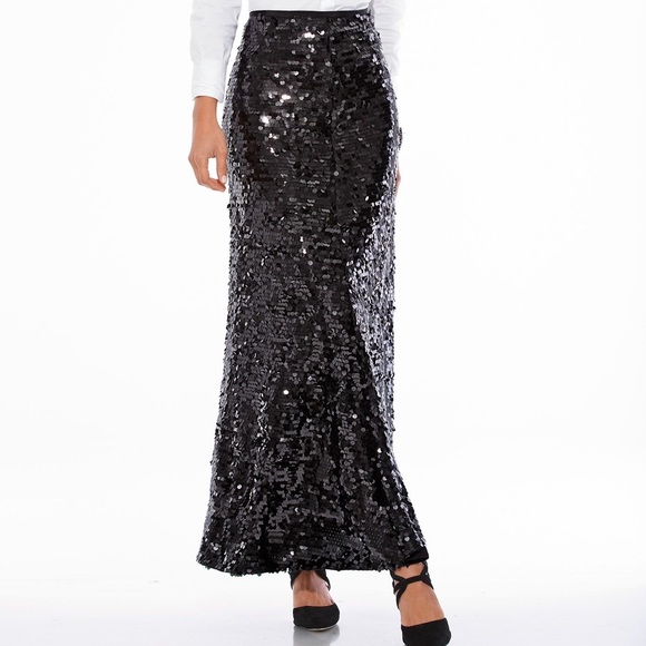 BP Black Sequin Maxi Skirt. Brand new with tags - Picture 2 of 3